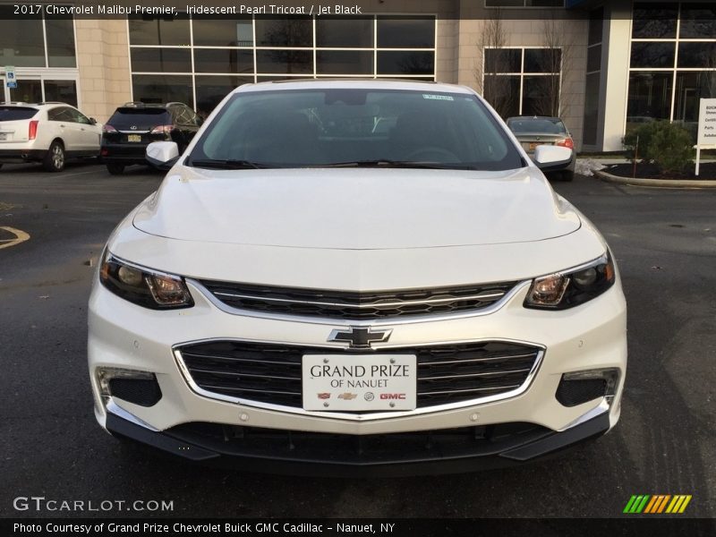 Iridescent Pearl Tricoat / Jet Black 2017 Chevrolet Malibu Premier