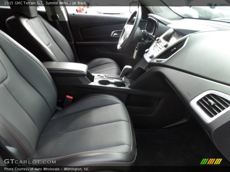 Summit White / Jet Black 2015 GMC Terrain SLT