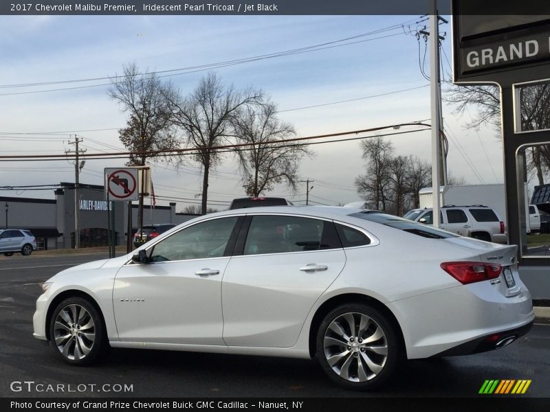 Iridescent Pearl Tricoat / Jet Black 2017 Chevrolet Malibu Premier