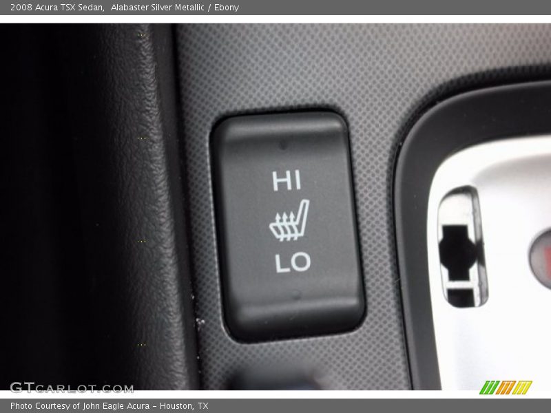 Alabaster Silver Metallic / Ebony 2008 Acura TSX Sedan