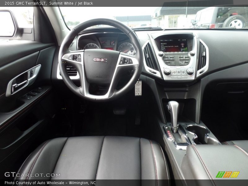 Summit White / Jet Black 2015 GMC Terrain SLT
