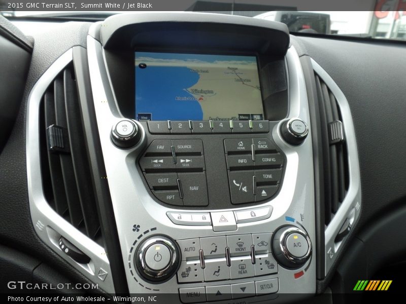 Summit White / Jet Black 2015 GMC Terrain SLT