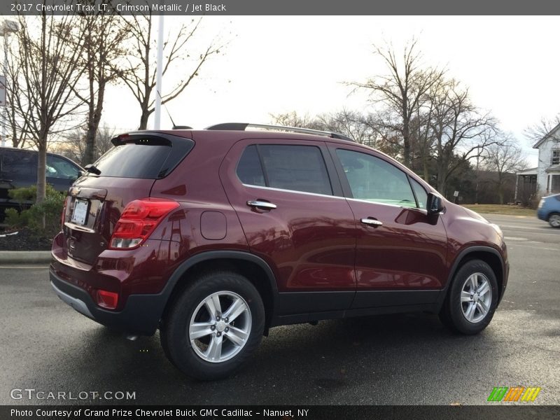 Crimson Metallic / Jet Black 2017 Chevrolet Trax LT