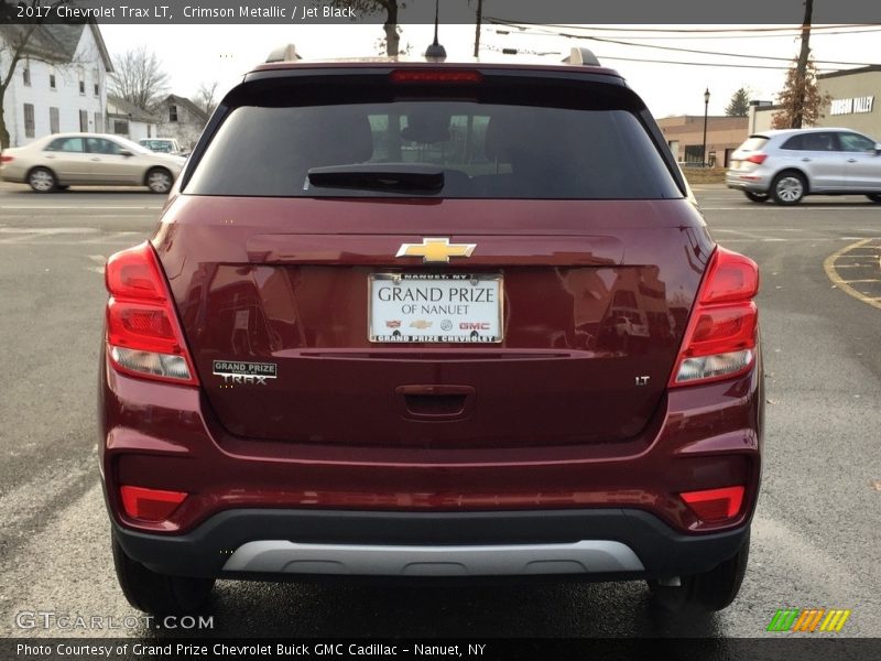 Crimson Metallic / Jet Black 2017 Chevrolet Trax LT