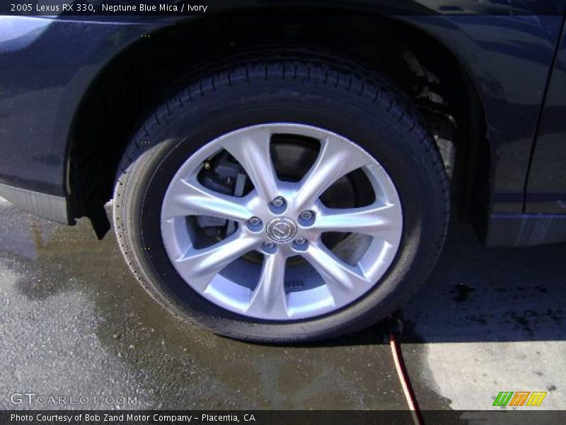 Neptune Blue Mica / Ivory 2005 Lexus RX 330
