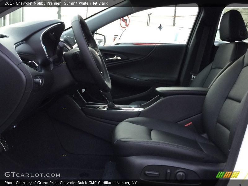 Summit White / Jet Black 2017 Chevrolet Malibu Premier