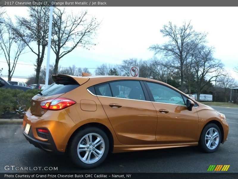 Orange Burst Metallic / Jet Black 2017 Chevrolet Cruze LT