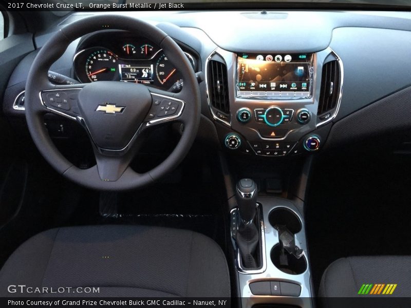 Orange Burst Metallic / Jet Black 2017 Chevrolet Cruze LT
