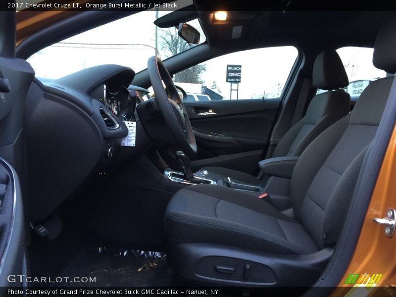 Orange Burst Metallic / Jet Black 2017 Chevrolet Cruze LT