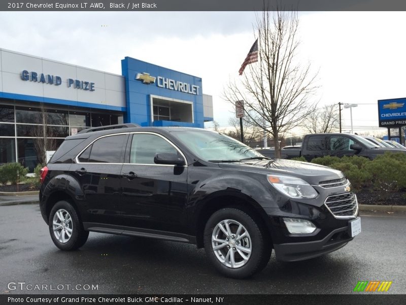 Black / Jet Black 2017 Chevrolet Equinox LT AWD