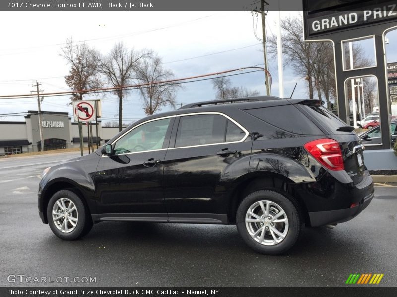 Black / Jet Black 2017 Chevrolet Equinox LT AWD