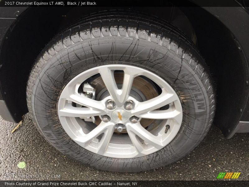 Black / Jet Black 2017 Chevrolet Equinox LT AWD