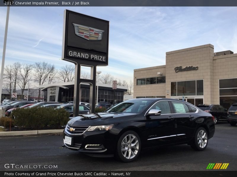 Black / Jet Black 2017 Chevrolet Impala Premier