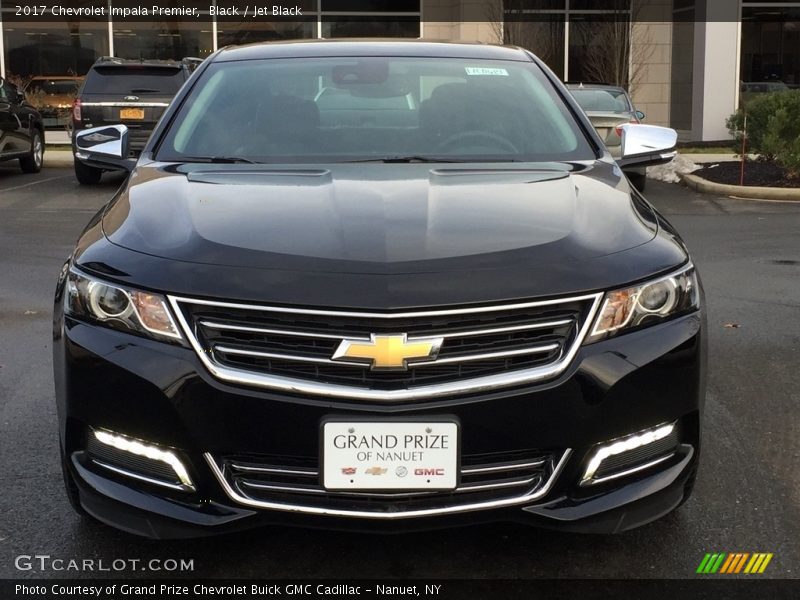 Black / Jet Black 2017 Chevrolet Impala Premier