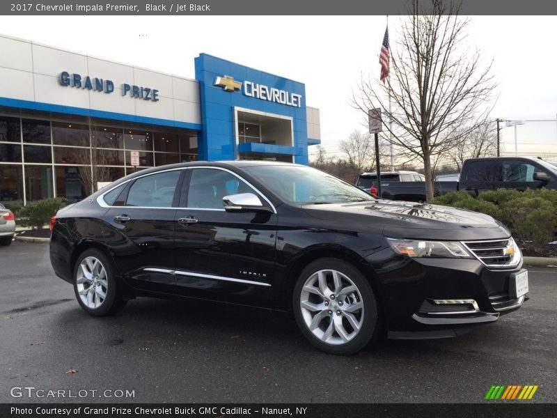Black / Jet Black 2017 Chevrolet Impala Premier