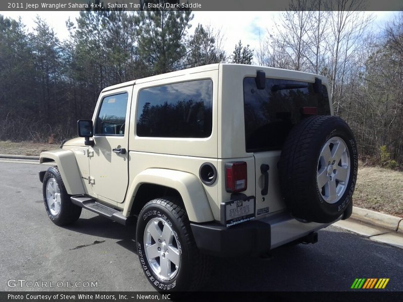 Sahara Tan / Black/Dark Saddle 2011 Jeep Wrangler Sahara 4x4