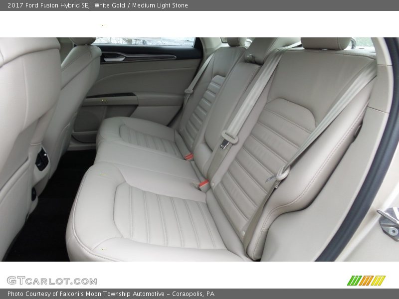 Rear Seat of 2017 Fusion Hybrid SE