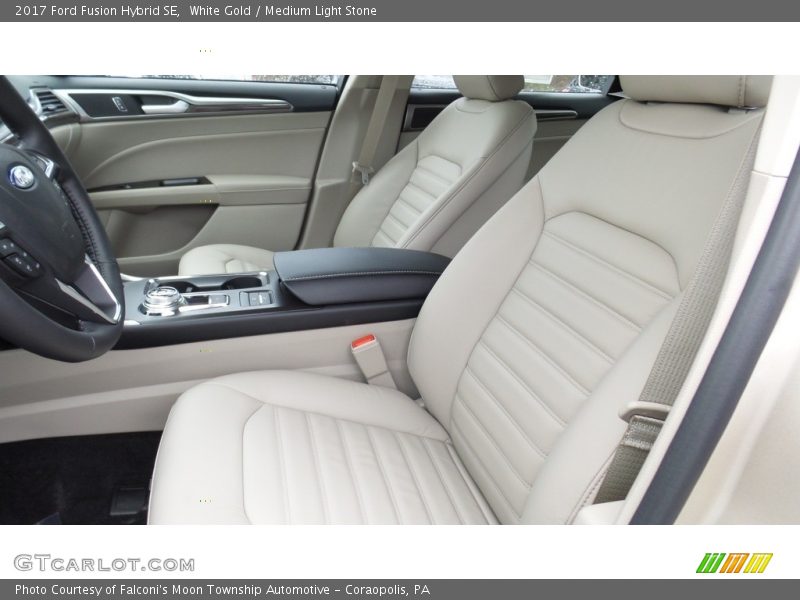 Front Seat of 2017 Fusion Hybrid SE
