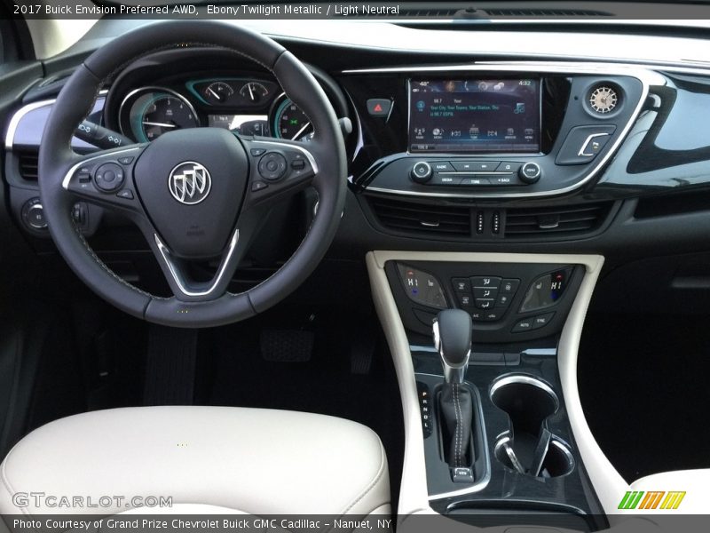 Ebony Twilight Metallic / Light Neutral 2017 Buick Envision Preferred AWD