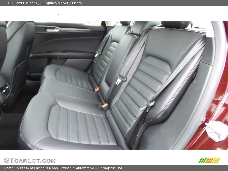 Burgundy Velvet / Ebony 2017 Ford Fusion SE