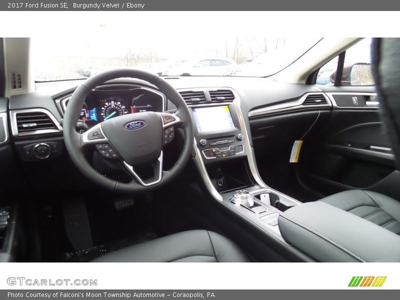 Burgundy Velvet / Ebony 2017 Ford Fusion SE