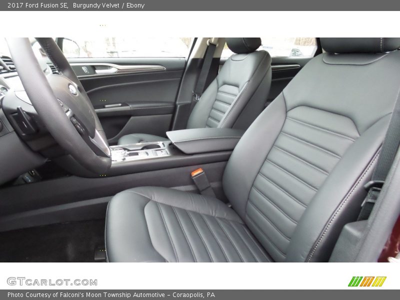 Burgundy Velvet / Ebony 2017 Ford Fusion SE