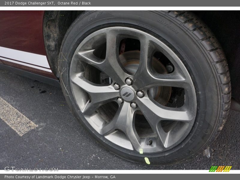 Octane Red / Black 2017 Dodge Challenger SXT