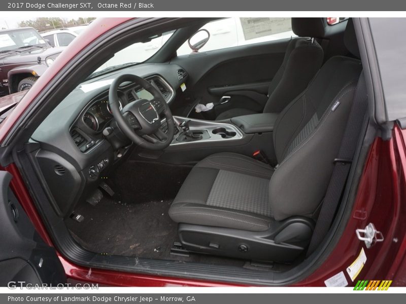 Octane Red / Black 2017 Dodge Challenger SXT
