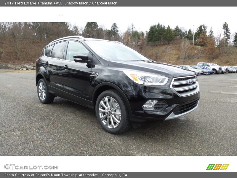 Shadow Black / Charcoal Black 2017 Ford Escape Titanium 4WD