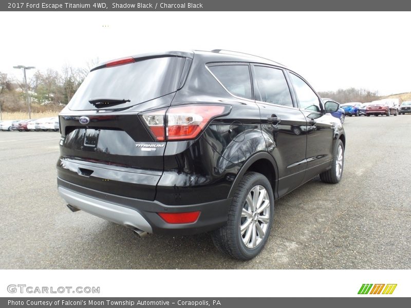 Shadow Black / Charcoal Black 2017 Ford Escape Titanium 4WD