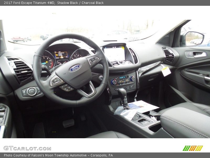 Shadow Black / Charcoal Black 2017 Ford Escape Titanium 4WD