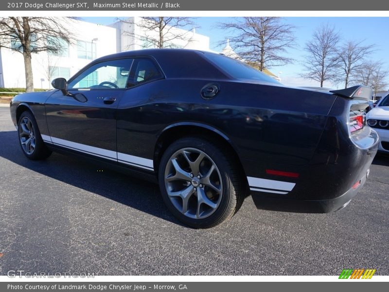 Maximum Steel Metallic / Black 2017 Dodge Challenger SXT