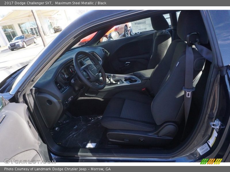 Maximum Steel Metallic / Black 2017 Dodge Challenger SXT