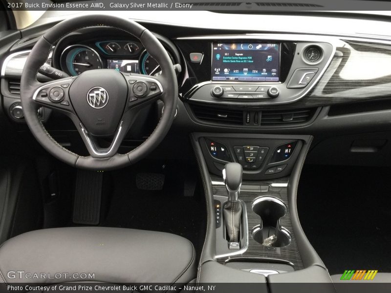 Galaxy Silver Metallic / Ebony 2017 Buick Envision Essence AWD