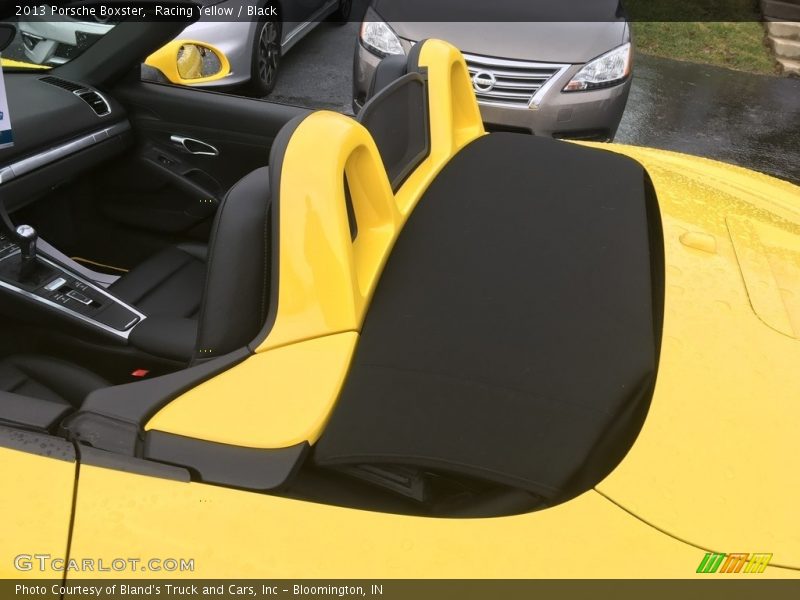 Racing Yellow / Black 2013 Porsche Boxster