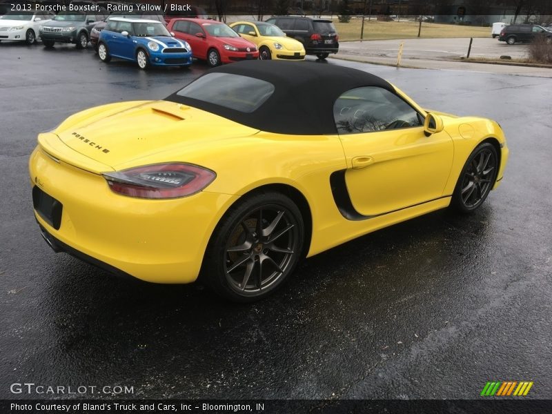 Racing Yellow / Black 2013 Porsche Boxster