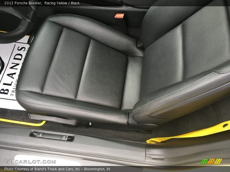 Racing Yellow / Black 2013 Porsche Boxster