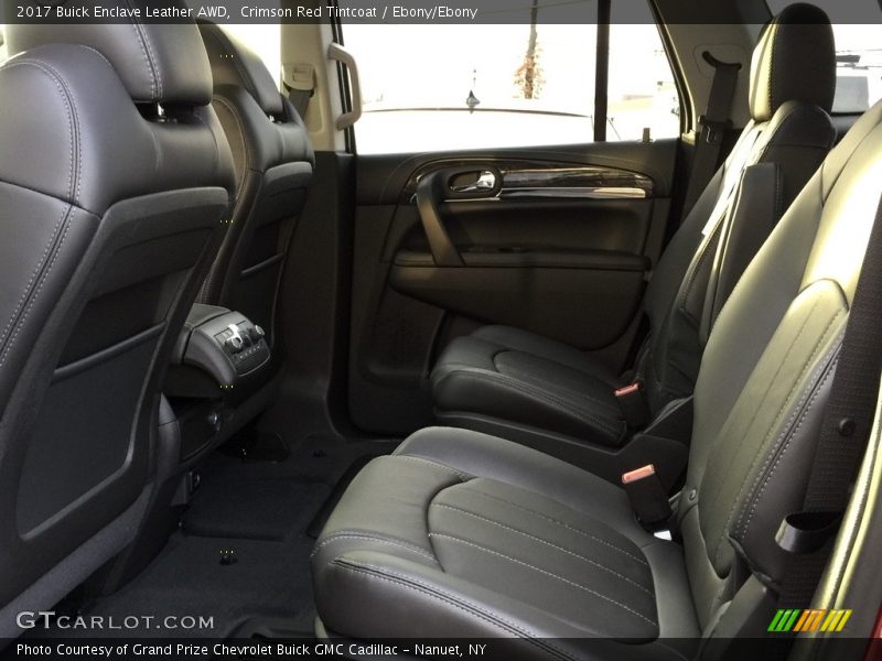 Crimson Red Tintcoat / Ebony/Ebony 2017 Buick Enclave Leather AWD