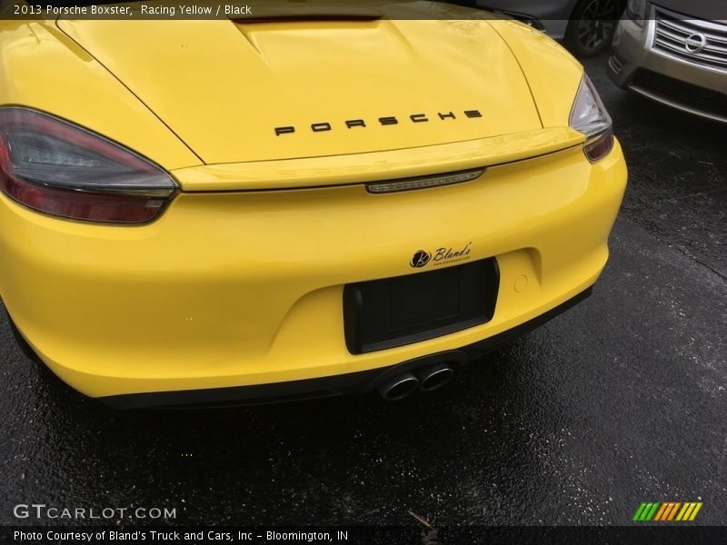 Racing Yellow / Black 2013 Porsche Boxster