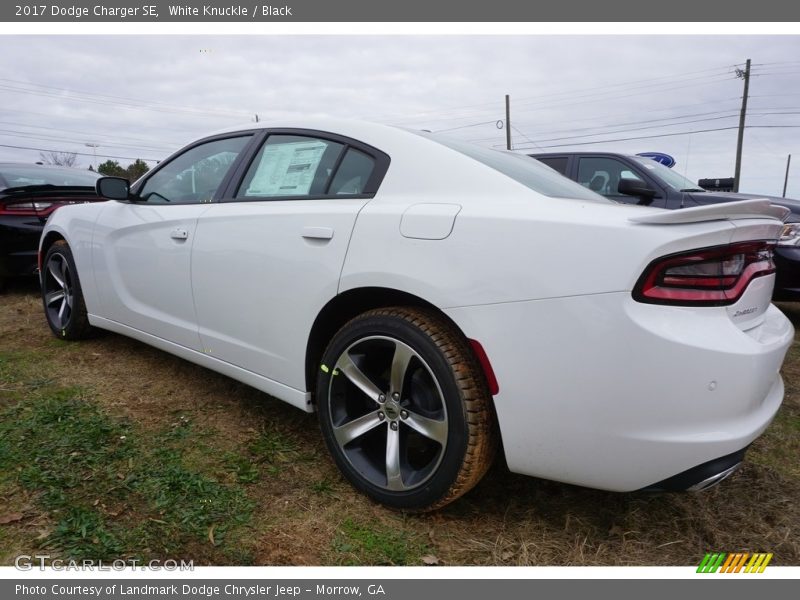 White Knuckle / Black 2017 Dodge Charger SE