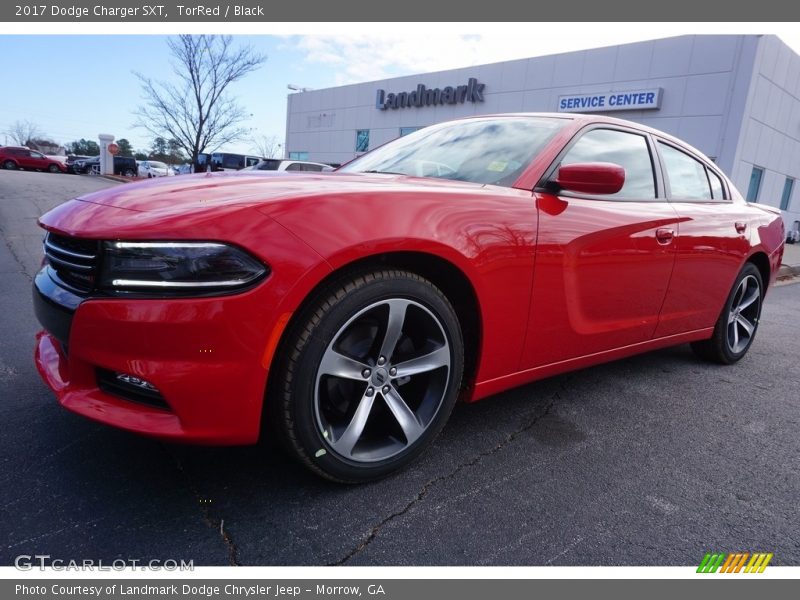 TorRed / Black 2017 Dodge Charger SXT