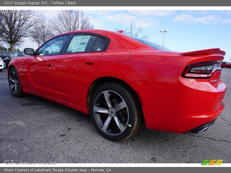 TorRed / Black 2017 Dodge Charger SXT