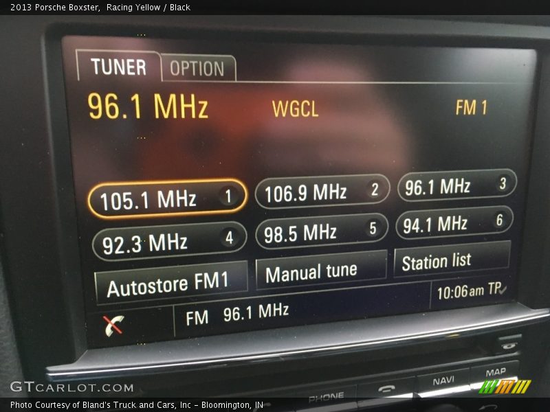Racing Yellow / Black 2013 Porsche Boxster