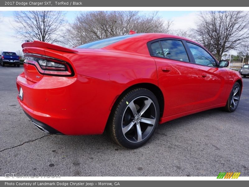 TorRed / Black 2017 Dodge Charger SXT