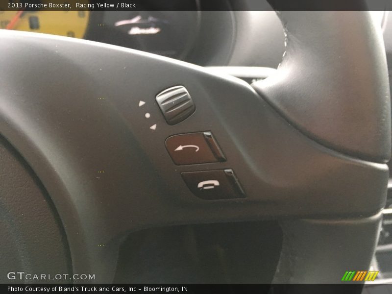 Racing Yellow / Black 2013 Porsche Boxster
