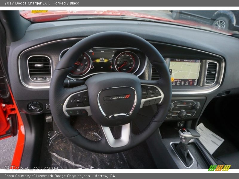 TorRed / Black 2017 Dodge Charger SXT