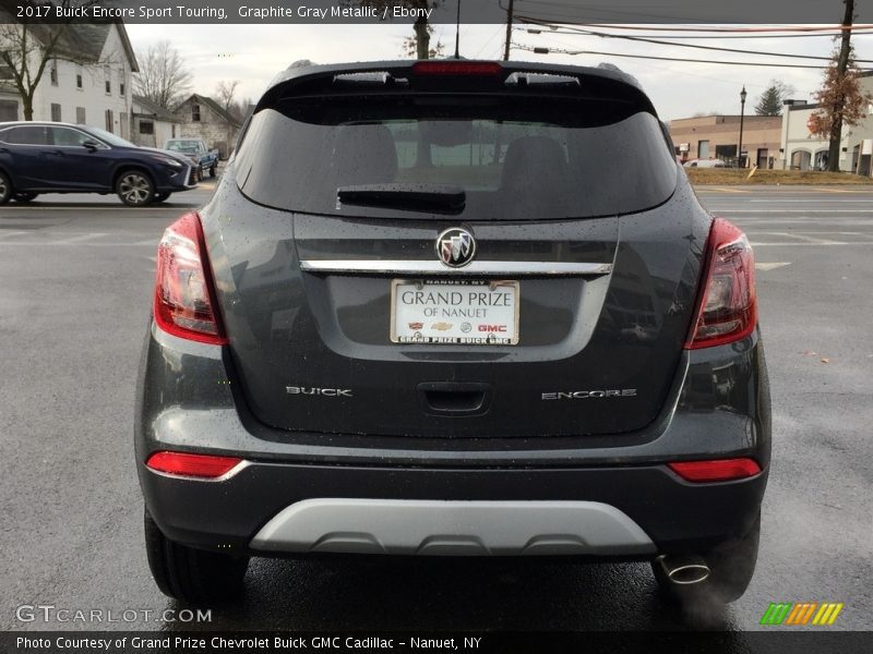 Graphite Gray Metallic / Ebony 2017 Buick Encore Sport Touring