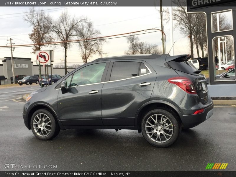 Graphite Gray Metallic / Ebony 2017 Buick Encore Sport Touring