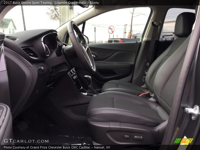 Front Seat of 2017 Encore Sport Touring