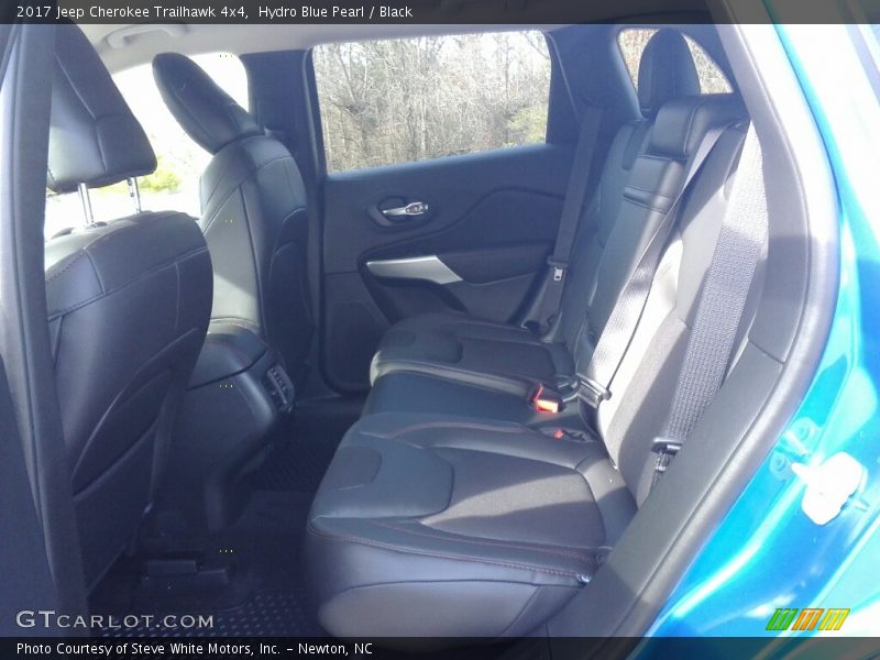 Rear Seat of 2017 Cherokee Trailhawk 4x4